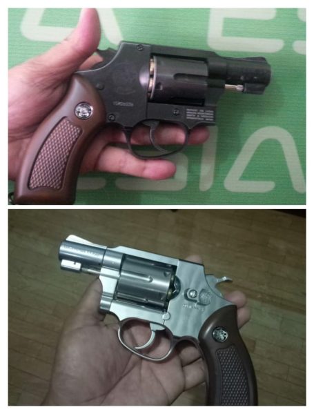 REVOLVER S&W 733 MIMIS WINGUN SILVER